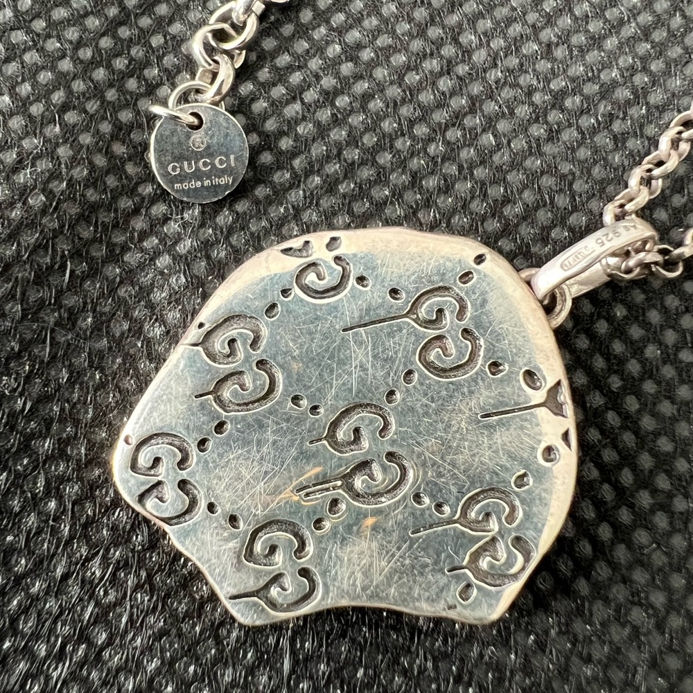 Auth Gucci Ghost Skull 💀 Necklace - Picture 8 of 10